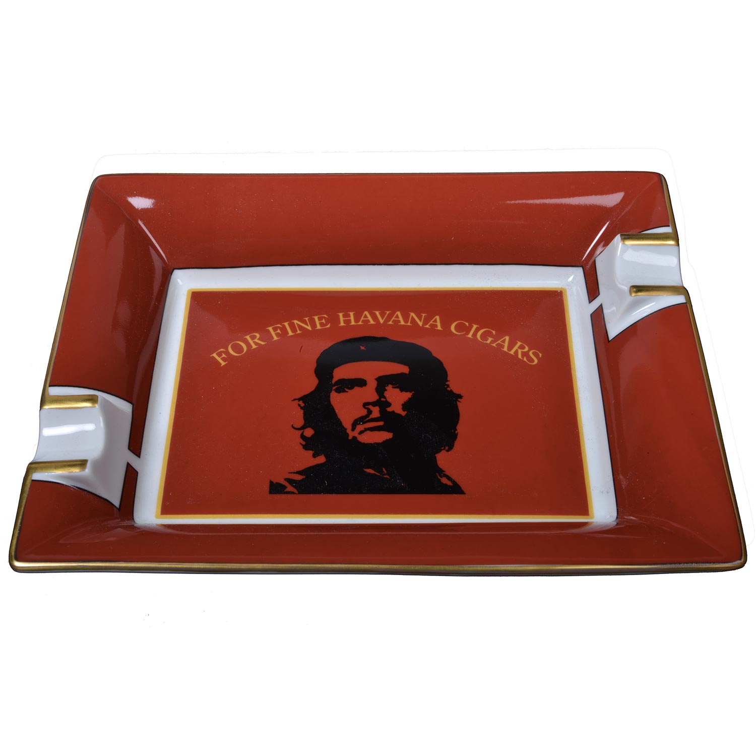 elie-bleu-che-aschenbecher-porzellan-rot-havanna-motiv image 2