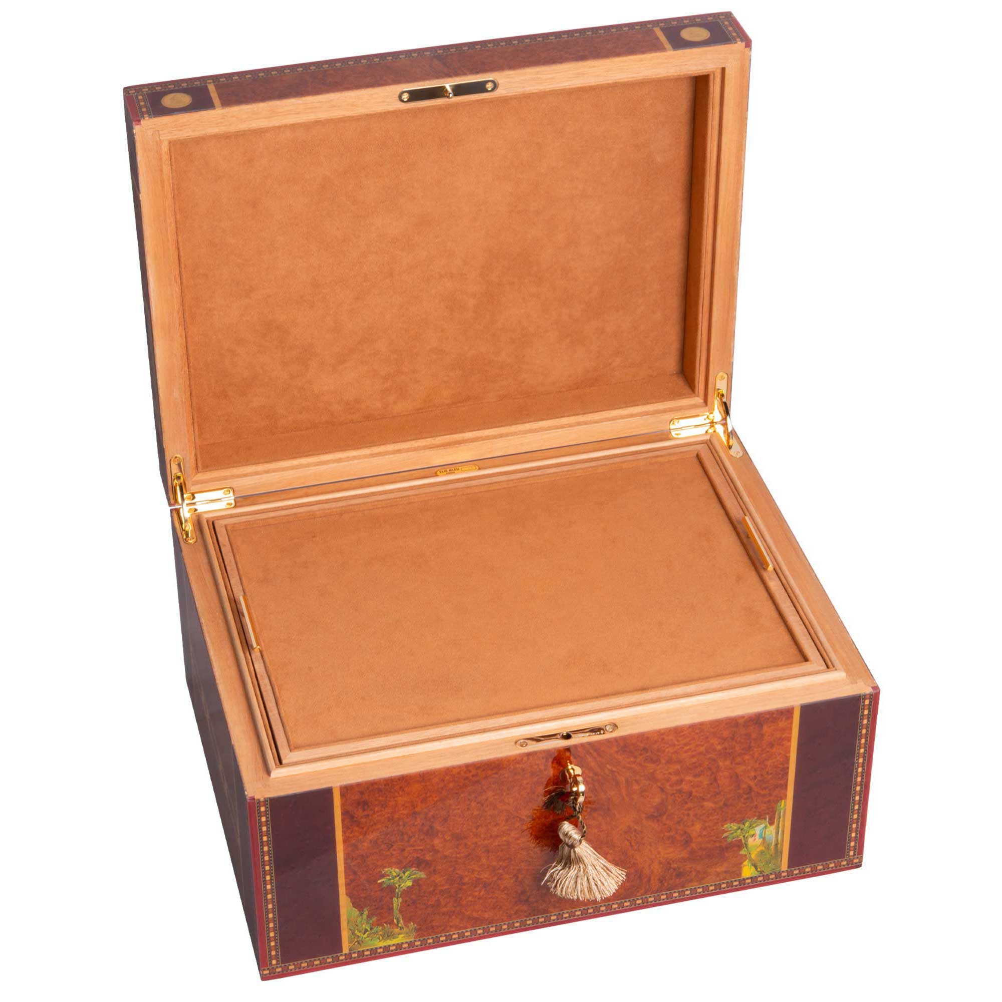 elie-bleu-flor-de-alba-uhrenbox-36-uhren-amboyna image 3