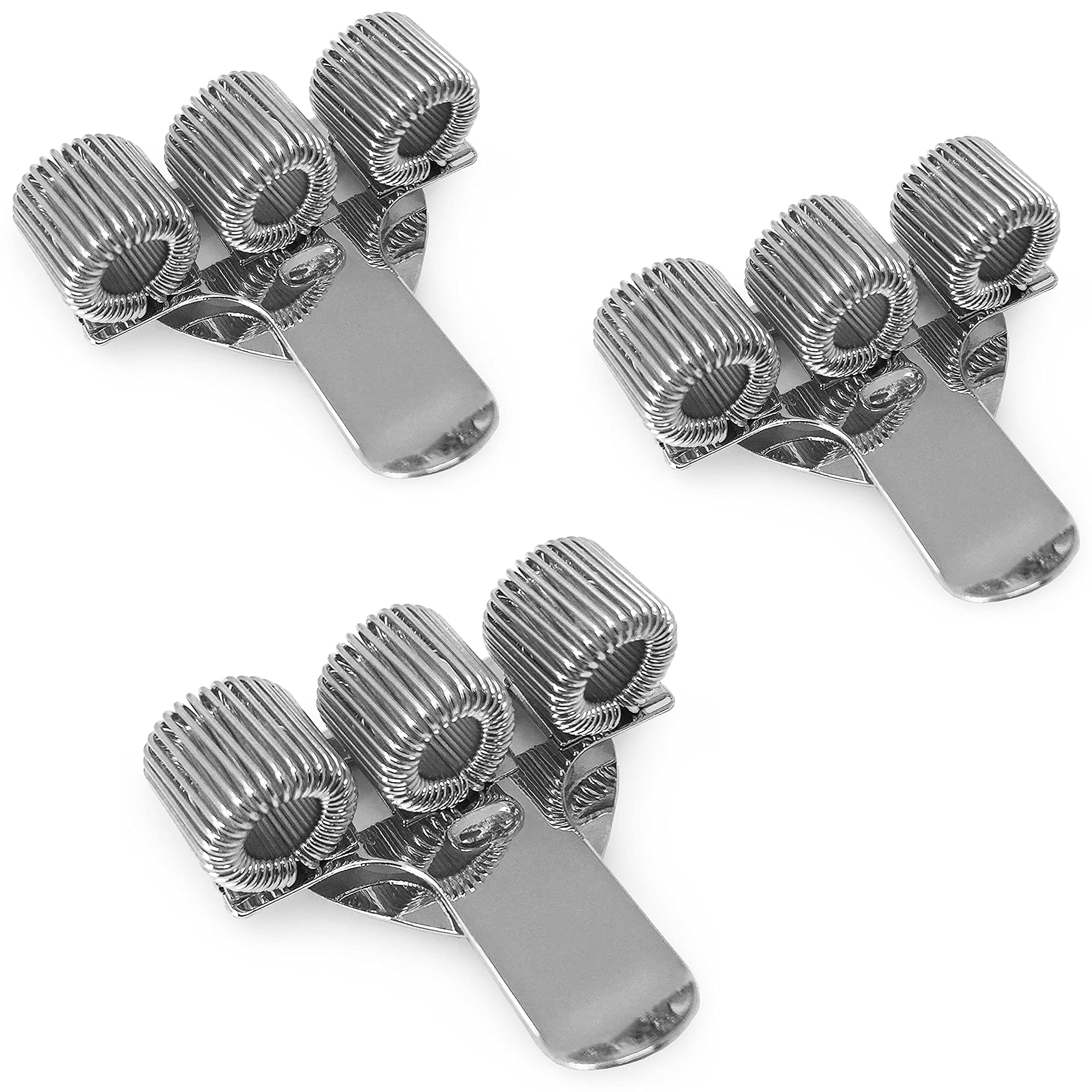 ashton-pen-holders-stifthalter-metall-silber-3-st-ck-dreifach image 1