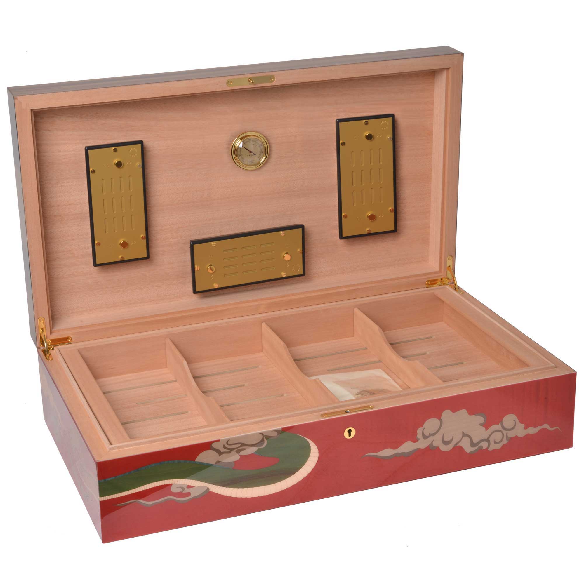 elie-bleu-dragon-humidor-250-zigarren-artist-proof image 2