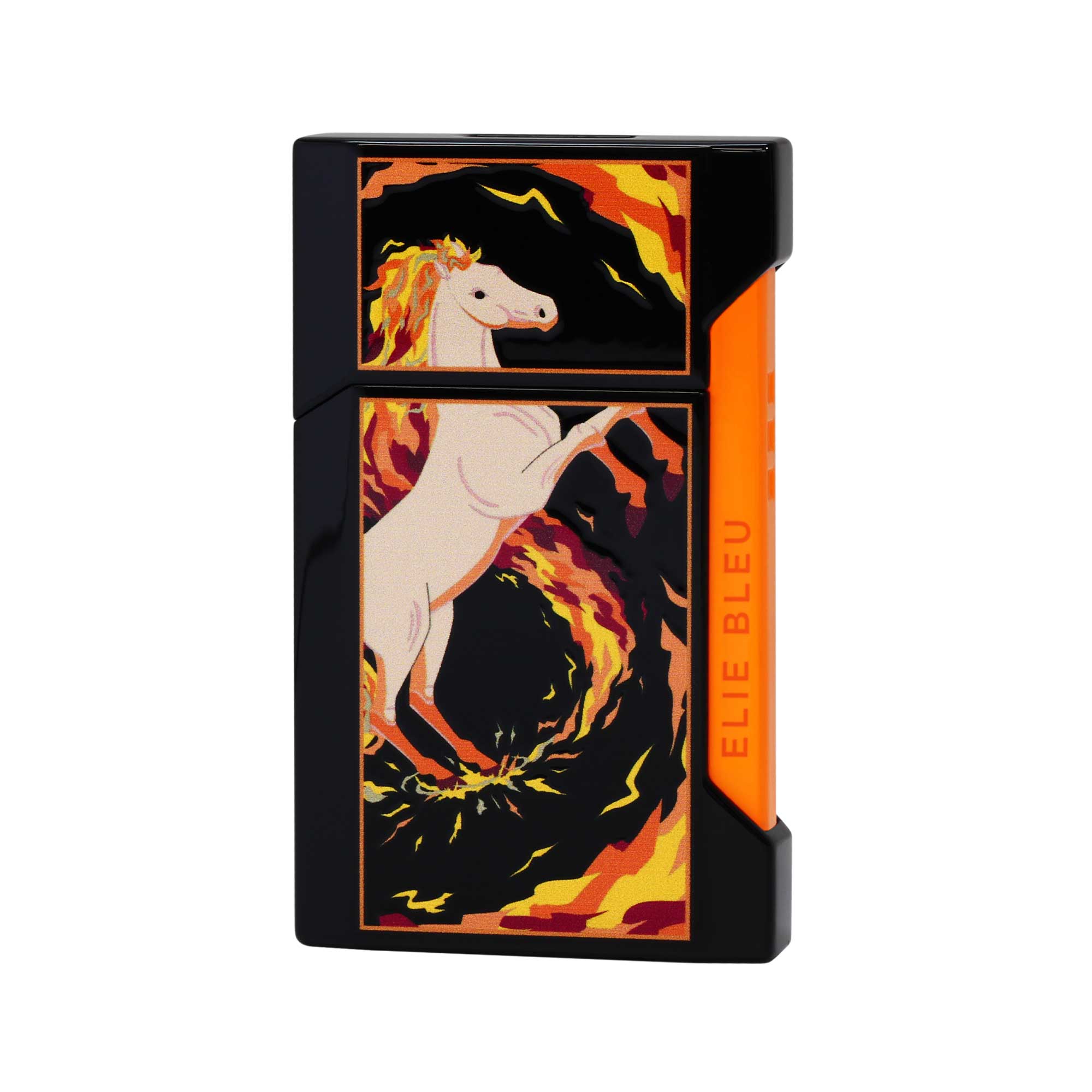 elie-bleu-plano-fire-horse-taschenfeuerzeug image 1