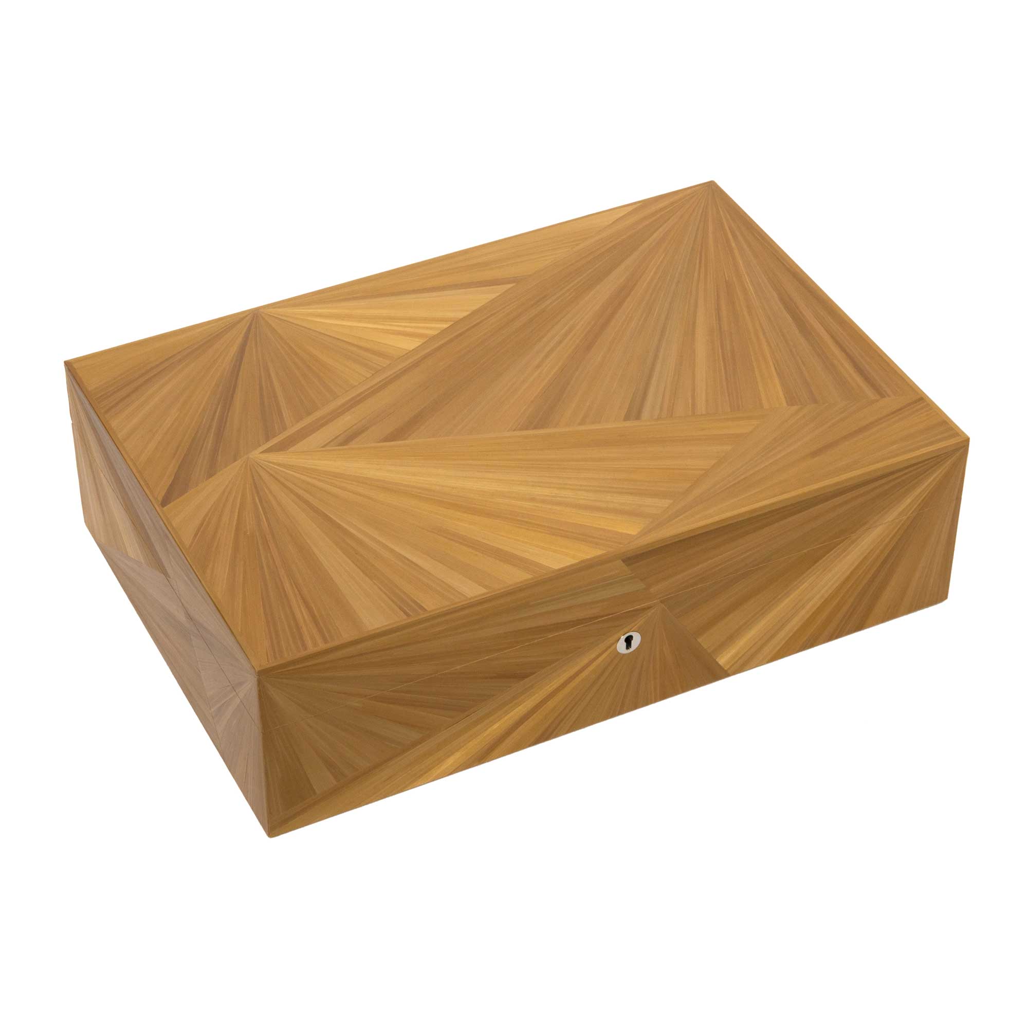 elie-bleu-straw-fan-humidor-110-zigarren-gold image 1