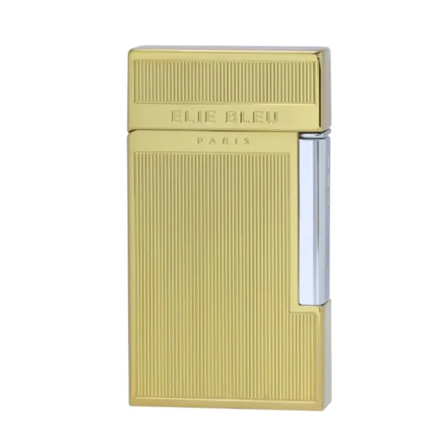 elie-bleu-diamond-jetflame-taschenfeuerzeug-gold-ebj1404 image 1