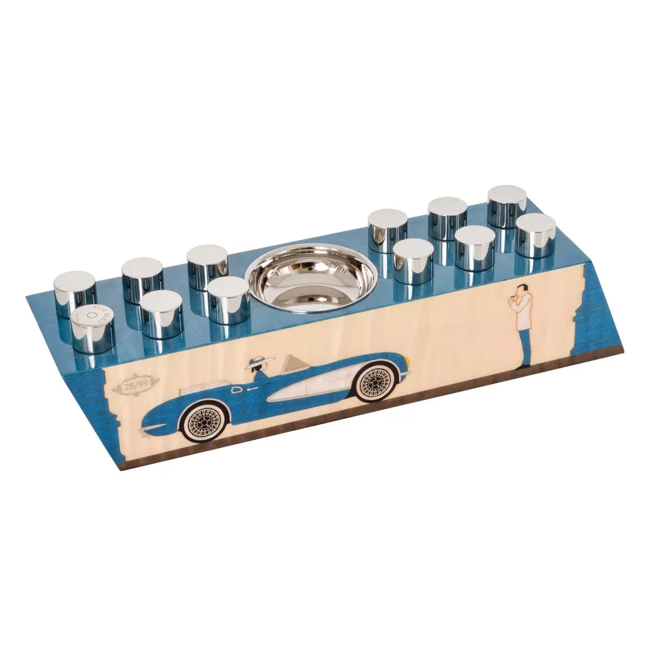 elie-bleu-casa-cubana-aschenbecher-blau-one-to-one-zigarren image 1