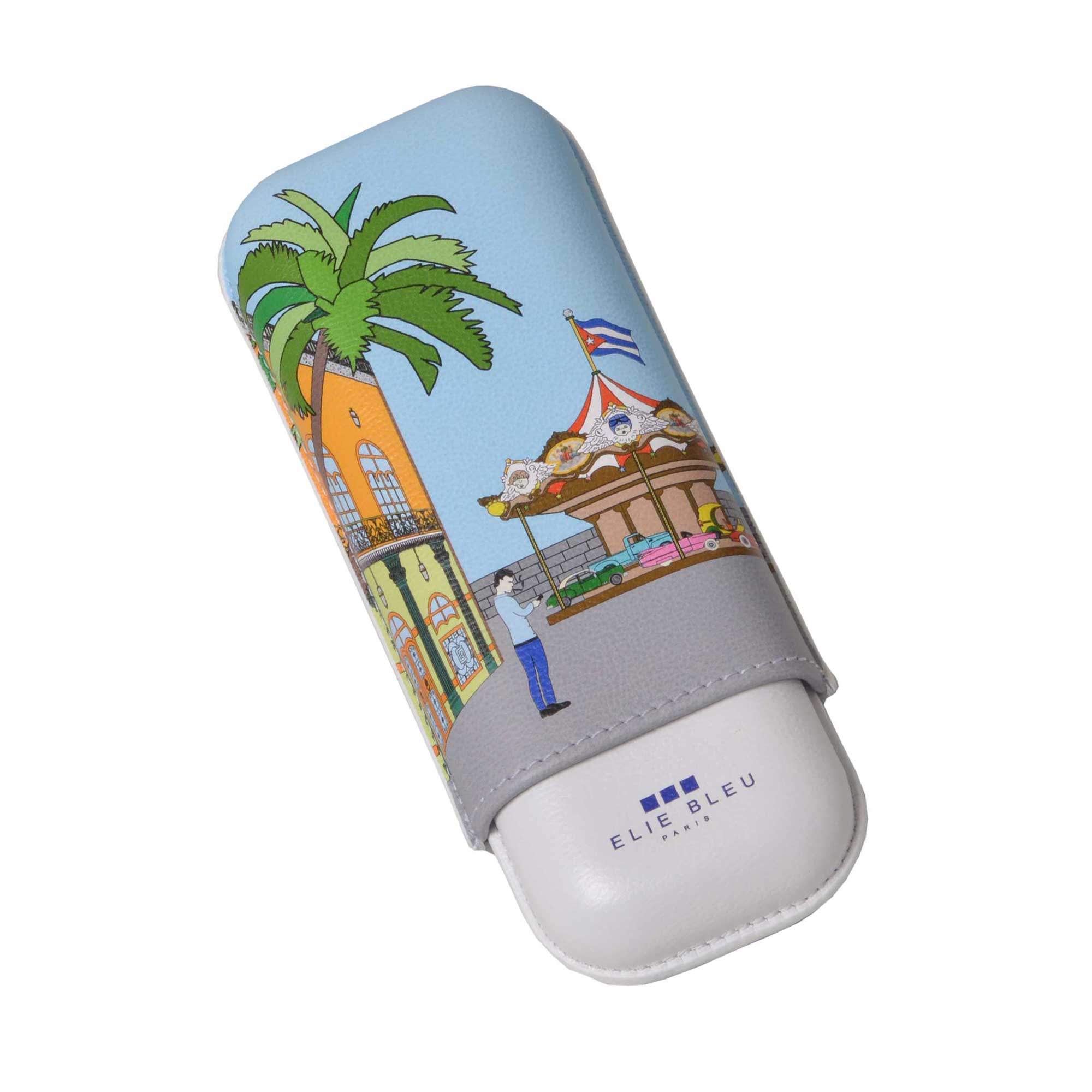 elie-bleu-casa-cubana-etui-f-r-2-zigarren-leder image 3