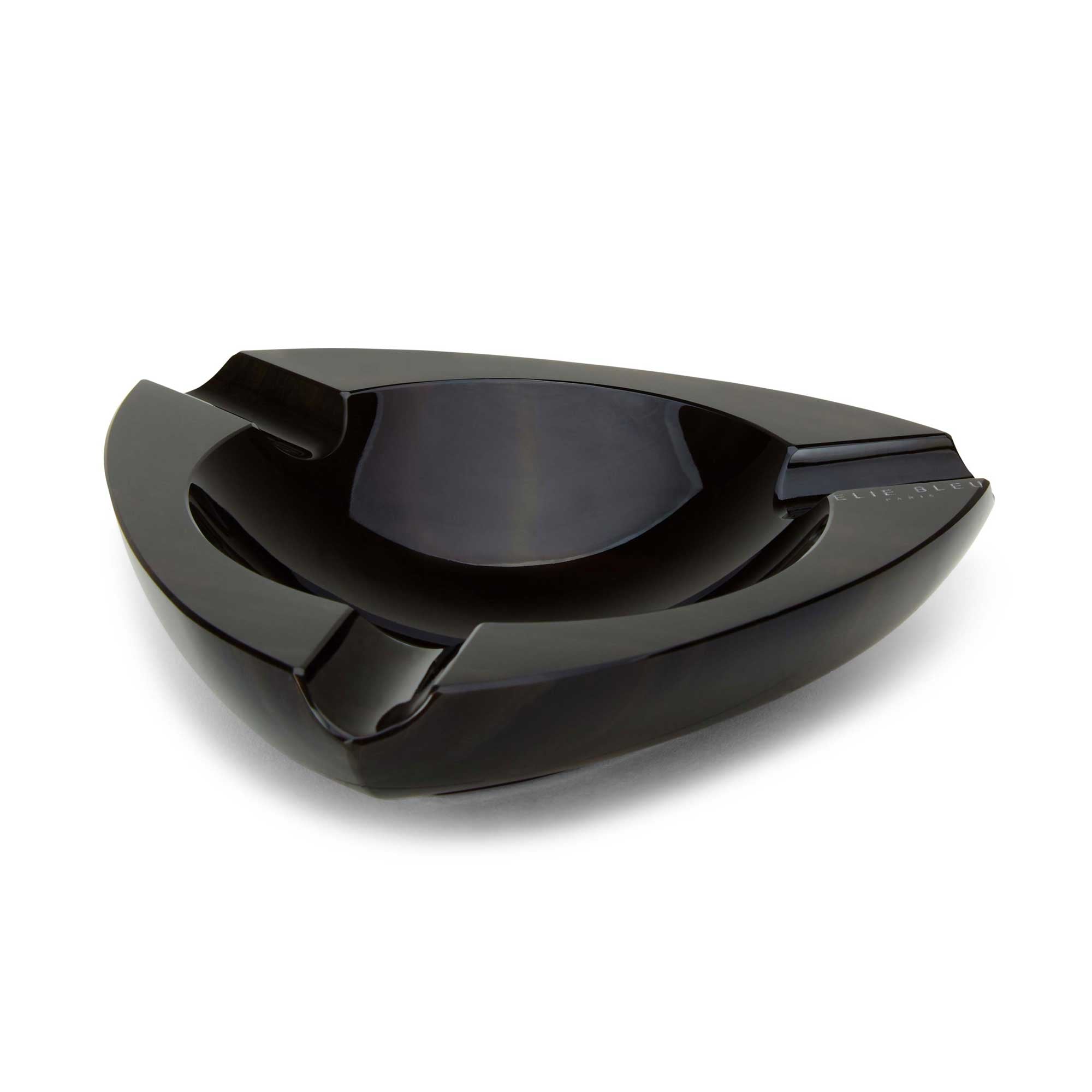 elie-bleu-obsidian-aschenbecher-3-zigarren-schwarz image 1