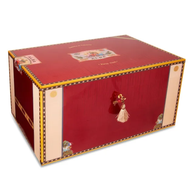 elie-bleu-flor-de-alba-humidor-300-zigarren-schwarz image 1