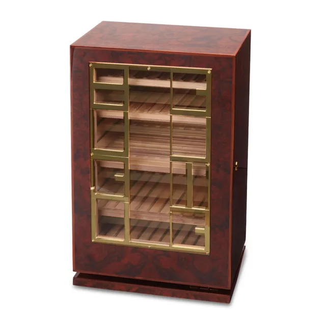 elie-bleu-classic-burl-wood-humidor-f-r-150-zigarren-thuja image 1