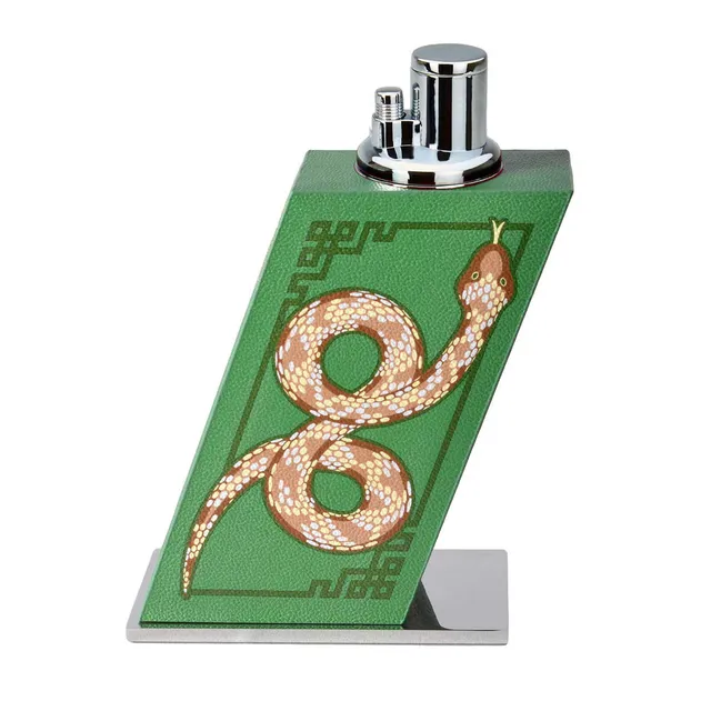 elie-bleu-snake-tischfeuerzeug-gro-triple-flamme image 1