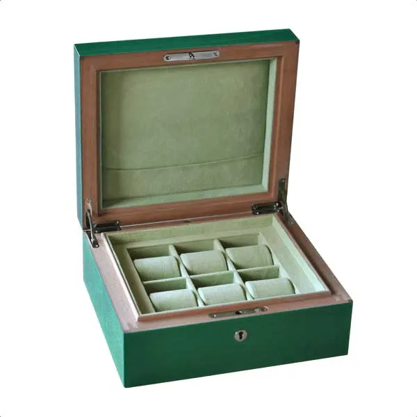 elie-bleu-fruit-uhrenbox-6-uhren-gelb-sycomore image 1
