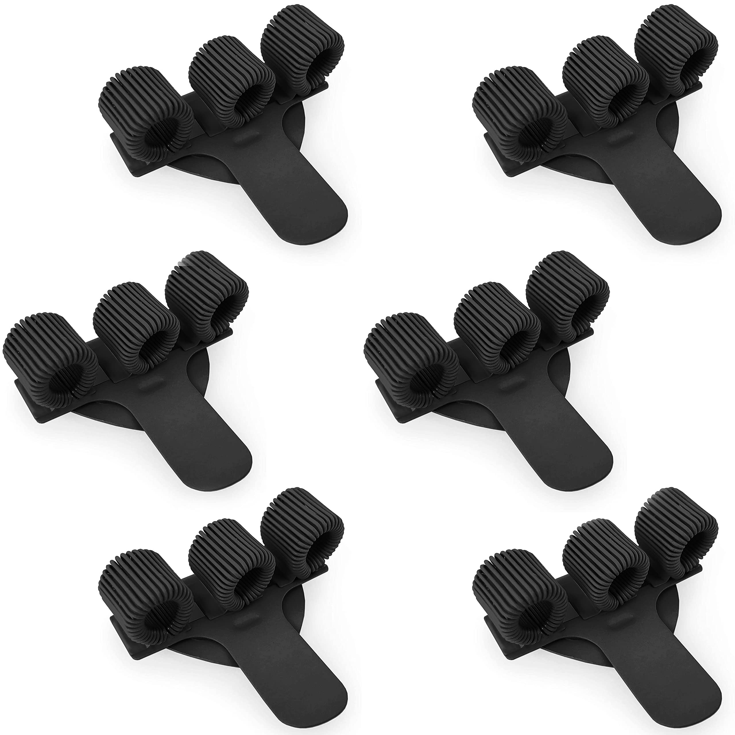 ashton-and-wright-dreifach-stifthalter-metall-schwarz-6-st-ck image 1