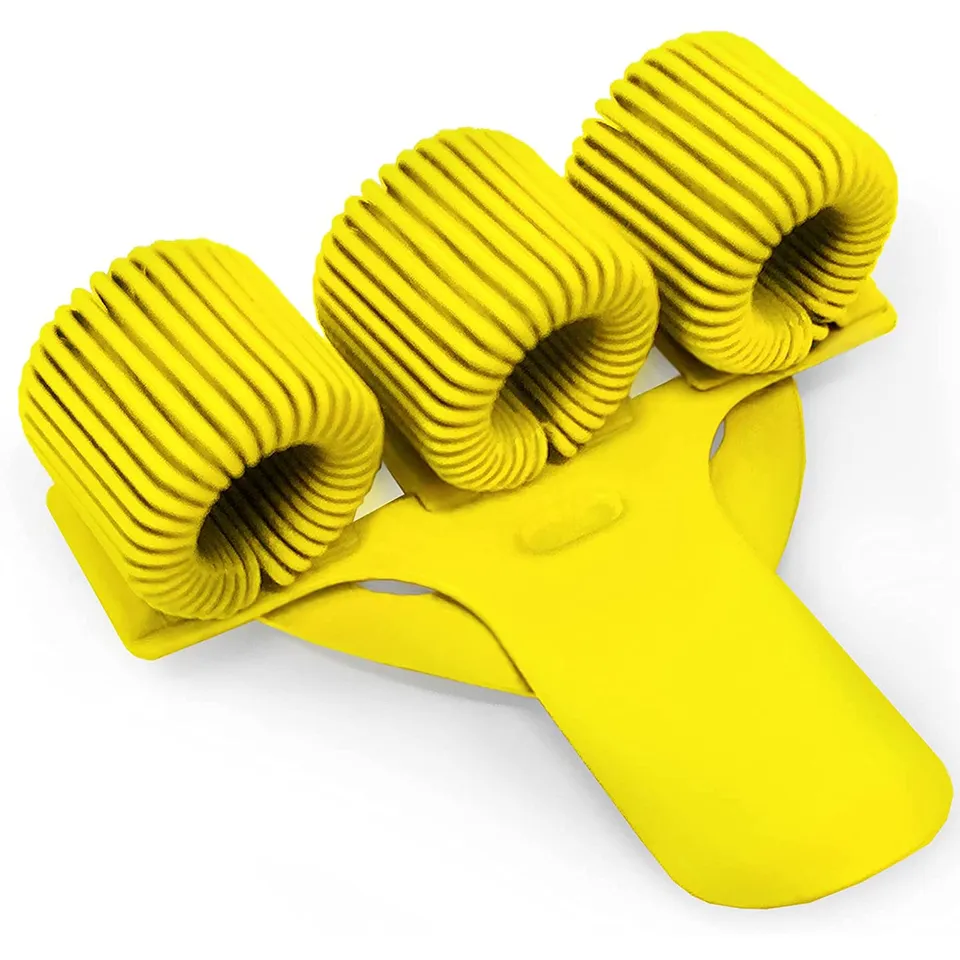 ashton-and-wright-dreifach-stifthalter-metall-gelb-taschenclip image 1