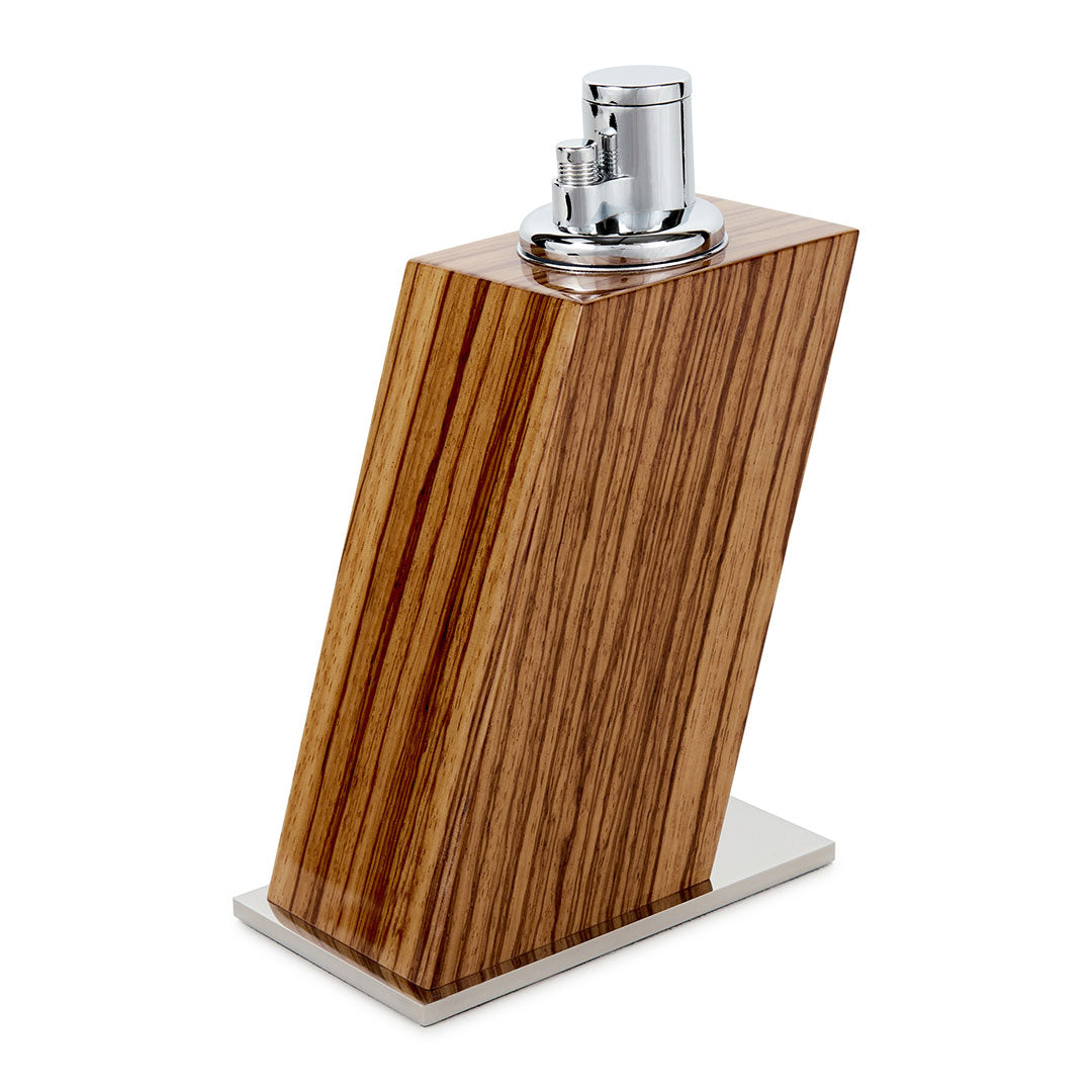 elie-bleu-classic-wood-tischfeuerzeug-bocote-3-flammig image 7