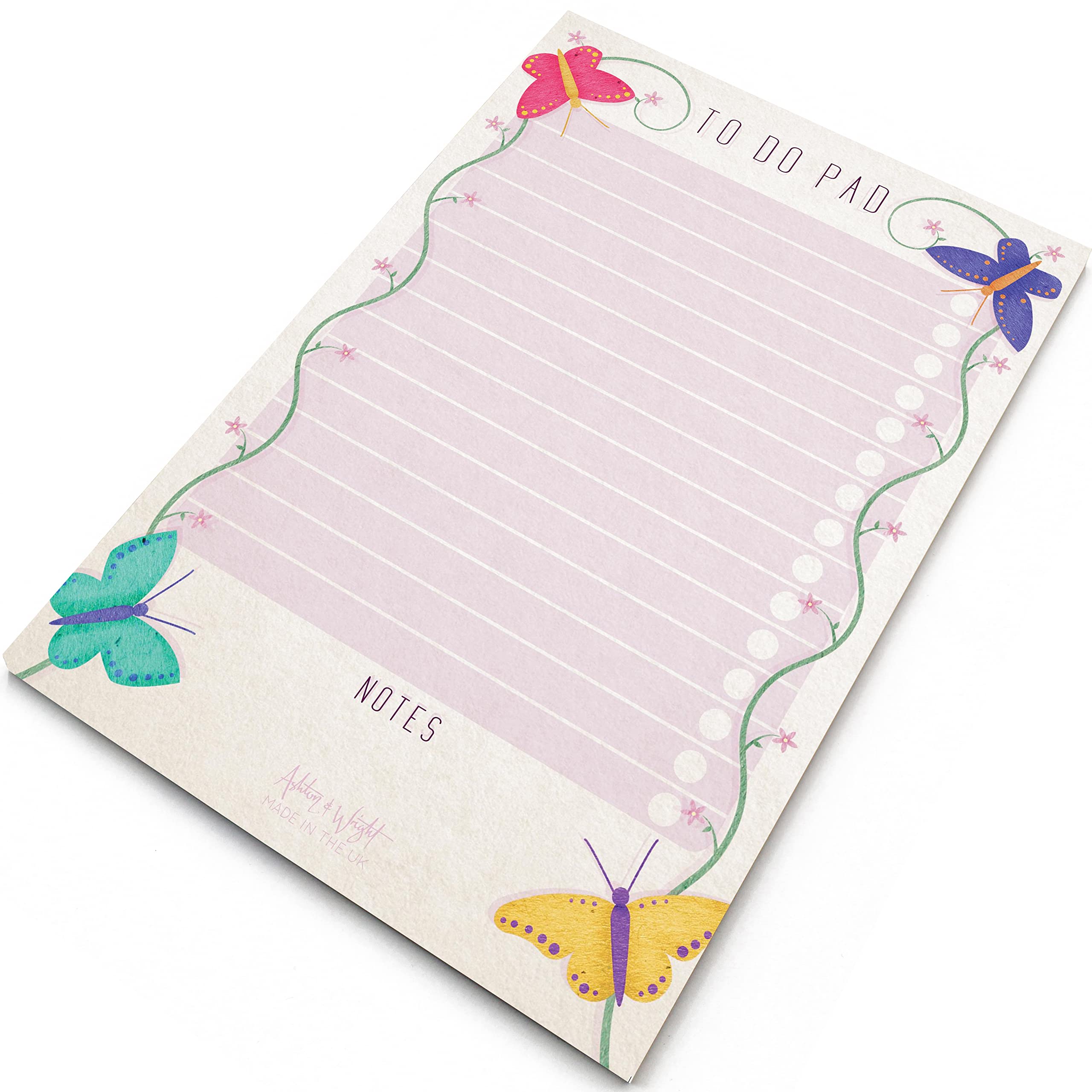 ashton-and-wright-schmetterling-a5-to-do-block-60-blatt-80g image 3