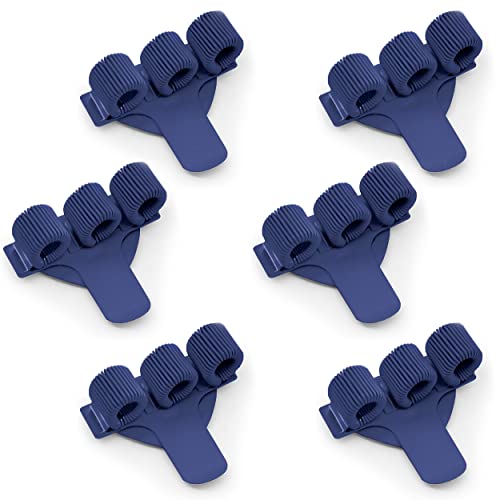ashton-and-wright-dreifach-stifthalter-metall-marineblau-6-st-ck image 3