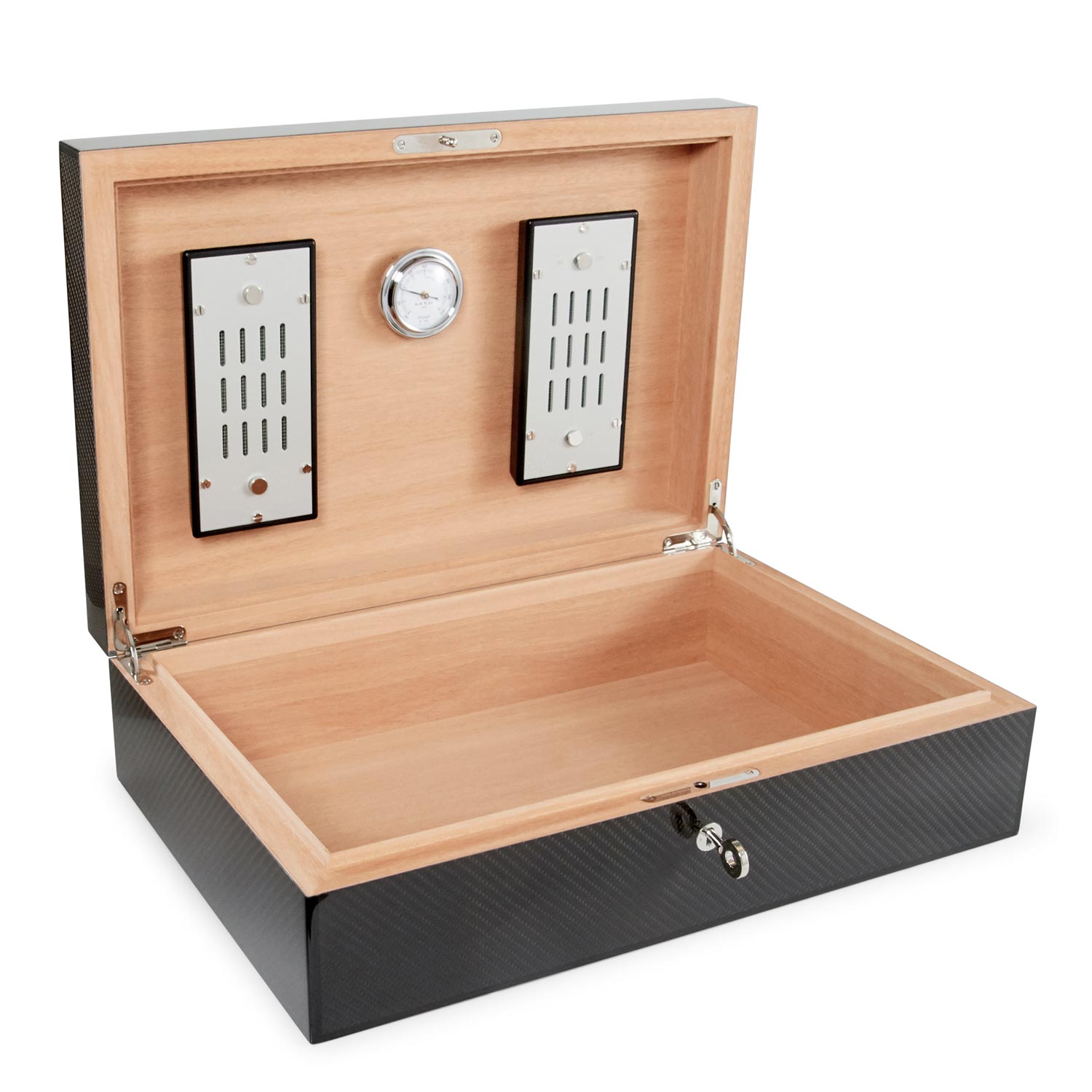 elie-bleu-carbon-humidor-110-zigarren-edelholz image 2