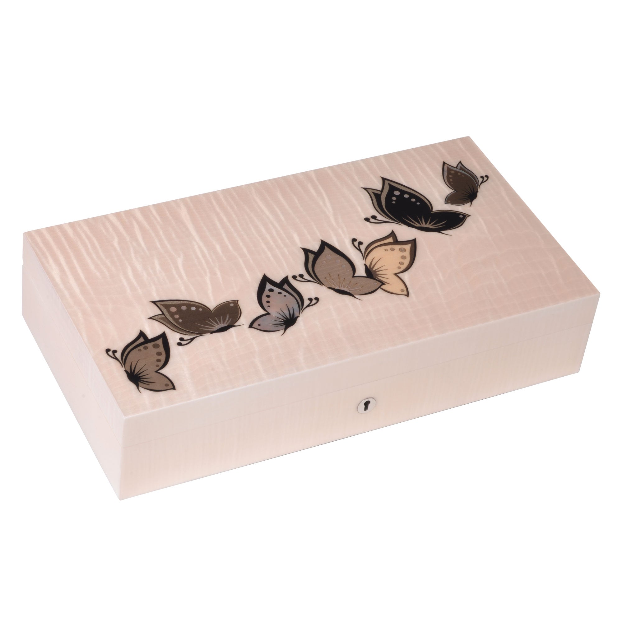elie-bleu-butterflies-schmuckbox-perlmutt-wei-rot image 2