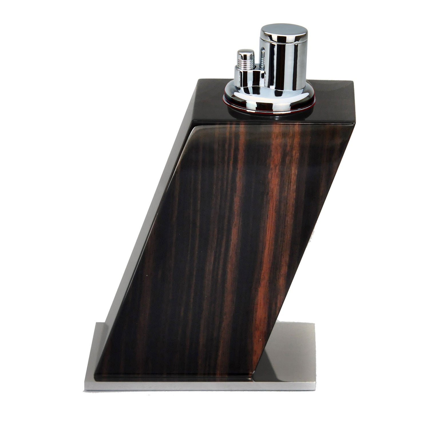 elie-bleu-classic-wood-tischfeuerzeug-bocote-3-flammig image 3