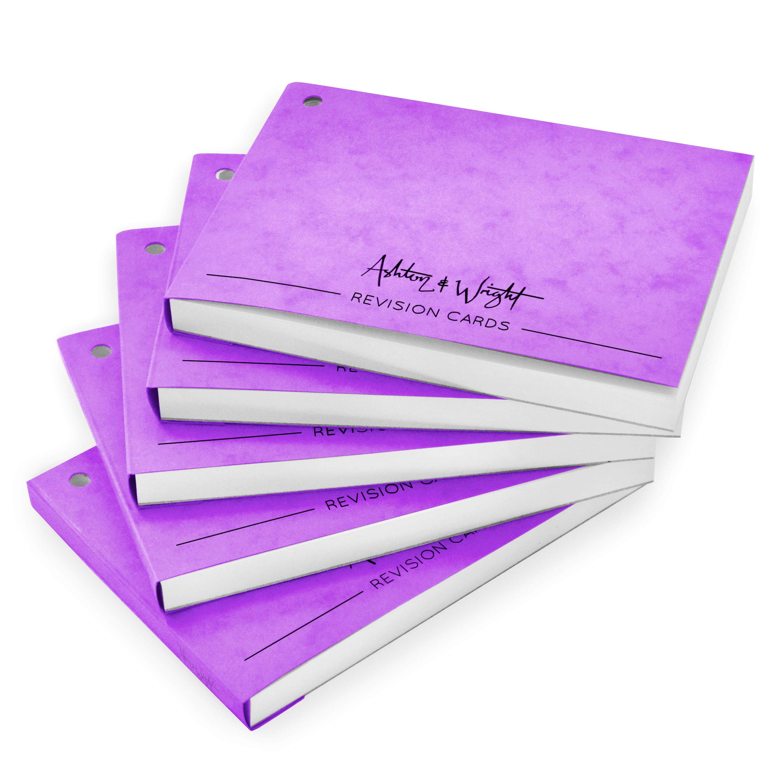 ashton-personal-organisers-revisionskarten-50-blatt-5-st-ck-lila image 1